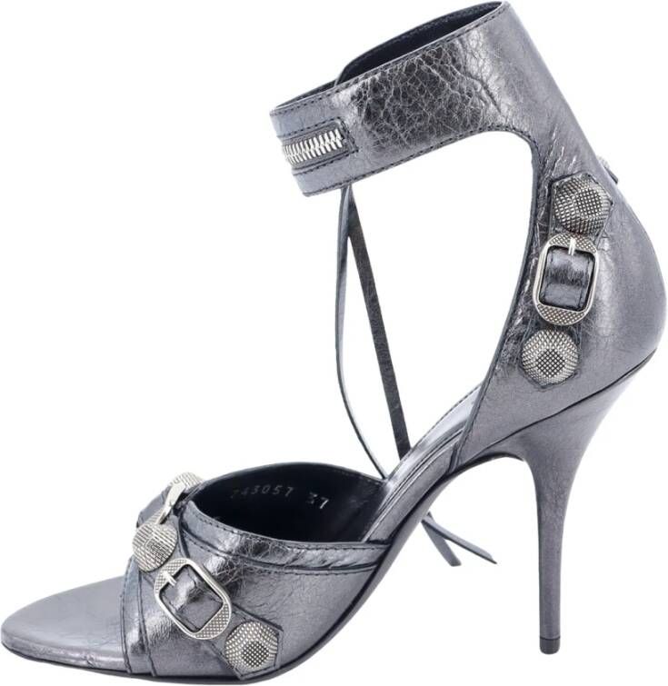 Balenciaga High Heel Sandals Gray Dames
