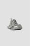 Balenciaga Metallic Grijze Sneakers Versleten Effect Gray Dames - Thumbnail 2