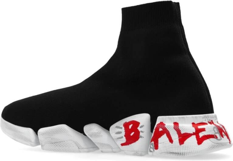 Balenciaga Speed 2.0 sok sneakers Zwart Heren