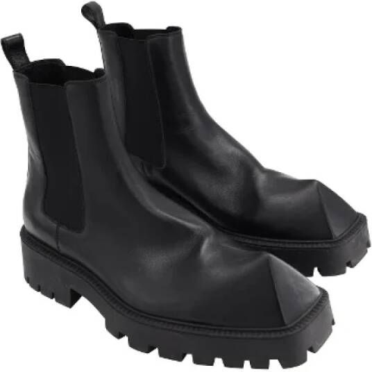 Balenciaga Vintage Pre-owned Leather boots Black Heren