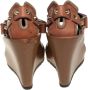 Balenciaga Vintage Pre-owned Leather sandals Brown Dames - Thumbnail 4