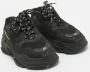 Balenciaga Vintage Pre-owned Leather sneakers Black Dames - Thumbnail 4