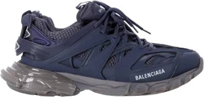 Balenciaga Vintage Pre-owned Plastic sneakers Blue Heren