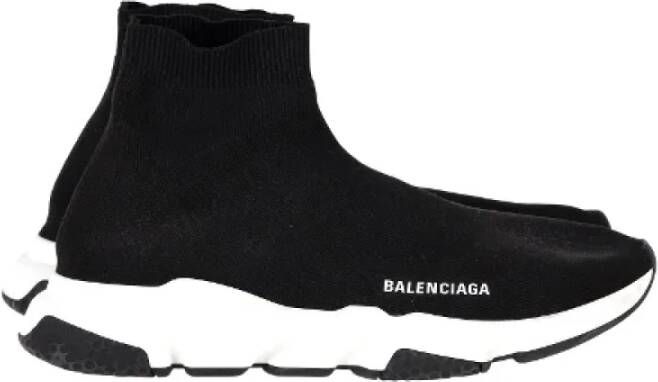 Balenciaga Vintage Pre-owned Polyester sneakers Black Heren
