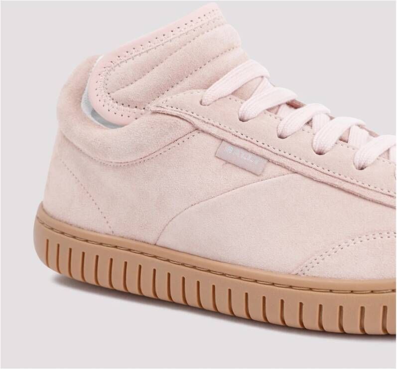 Bally Luxe Suède Sneakers Pink Dames