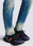 Balmain Eenhoorn lage sneakers van neopreen en kalfsleer Multicolor Heren - Thumbnail 3