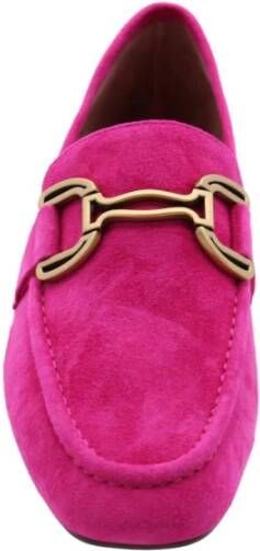Bibi Lou Stijlvolle Mocassin Loafers voor Vrouwen Pink Dames