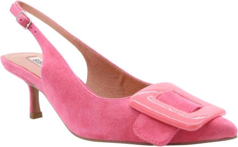 Bibi Lou Elegante Slingback Pumps Pink Dames