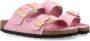 Birkenstock Roze Leren Sandalen voor Vrouwen Pink Dames - Thumbnail 3