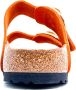 Birkenstock Oranje Leren Sandalen met Verstelbare Banden Brown - Thumbnail 27