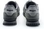 Blauer Zwarte contrast sneakers veters sport casual Multicolor Heren - Thumbnail 6