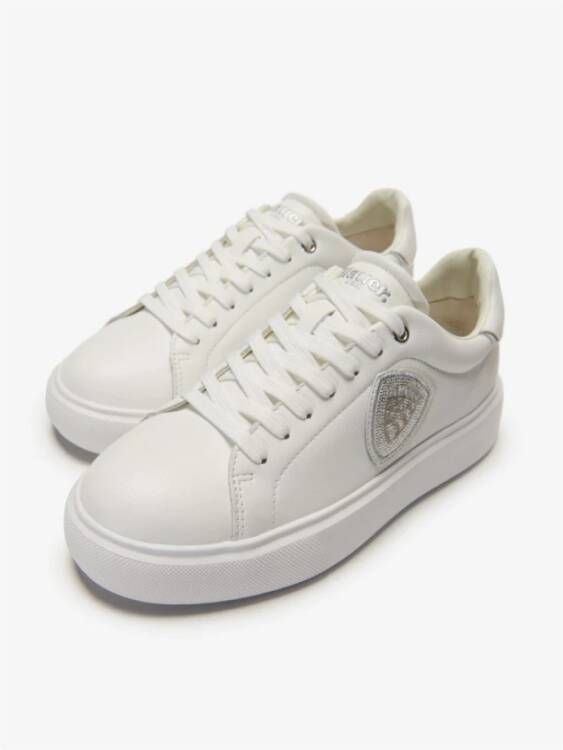 Blauer Witte Venus01 Sneakers White Heren