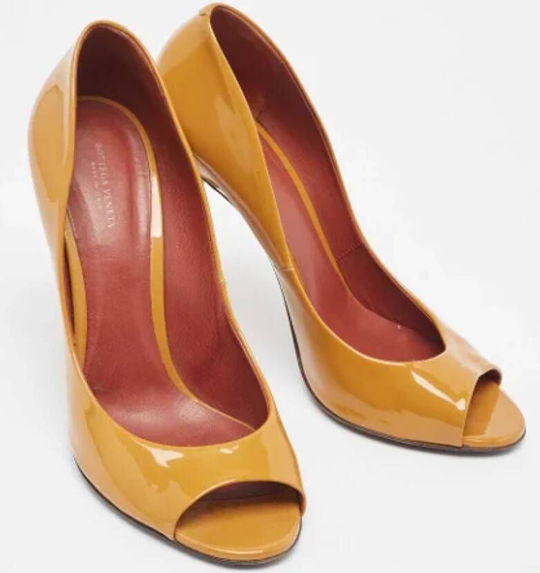 Bottega Veneta Vintage Pre-owned Leather heels Brown Dames