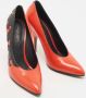 Bottega Veneta Vintage Pre-owned Leather heels Orange Dames - Thumbnail 4