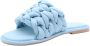 Bronx Zomer Slippers voor Vrouwen Blue Dames - Thumbnail 4