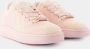 Burberry Geruite Gebreide Box sneakers Pink Dames - Thumbnail 20