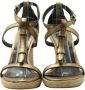 Burberry Vintage Pre-owned Leather espadrilles Yellow Dames - Thumbnail 2