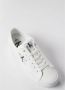 Calvin Klein Jeans Witte Eenvoudige Sneakers Lente Zomer Veters White Dames - Thumbnail 11
