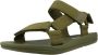 Camper Stijlvolle platte sandalen voor vrouwen Green Dames - Thumbnail 2