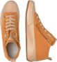 Candice Cooper Buffed leather and suede ankle sneakers MID S Orange Dames - Thumbnail 3