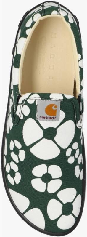 Marni x Carhartt sneakers met bloemenprint Groen - Foto 11