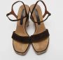 Casadei Pre-owned Suede sandals Brown Dames - Thumbnail 3