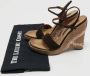 Casadei Pre-owned Suede sandals Brown Dames - Thumbnail 9