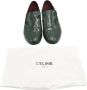 Celine Vintage Pre-owned Leather flats Green Dames - Thumbnail 9