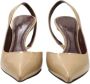 Celine Vintage Pre-owned Leather heels Beige Dames - Thumbnail 2