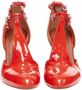 Celine Vintage Pre-owned Leather heels Red Dames - Thumbnail 3