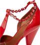 Celine Vintage Pre-owned Leather heels Red Dames - Thumbnail 7