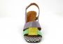 Chie Mihara Leren sandaal in Tejus-print Multicolor Dames - Thumbnail 5