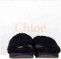 Chloé Pre-owned Fur sandals Black Dames - Thumbnail 4