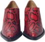 Chloé Pre-owned Leather boots Red Dames - Thumbnail 2