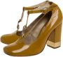 Chloé Pre-owned Leather heels Yellow Dames - Thumbnail 3