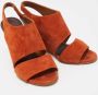 Chloé Pre-owned Suede sandals Orange Dames - Thumbnail 4