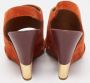Chloé Pre-owned Suede sandals Orange Dames - Thumbnail 5