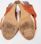 Chloé Pre-owned Suede sandals Orange Dames - Thumbnail 6