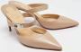 Christian Louboutin Pre-owned Leather sandals Beige Dames - Thumbnail 4