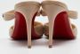 Christian Louboutin Pre-owned Leather sandals Beige Dames - Thumbnail 5