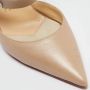Christian Louboutin Pre-owned Leather sandals Beige Dames - Thumbnail 7