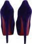 Christian Louboutin Pre-owned Suede heels Purple Dames - Thumbnail 5