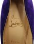 Christian Louboutin Pre-owned Suede heels Purple Dames - Thumbnail 6