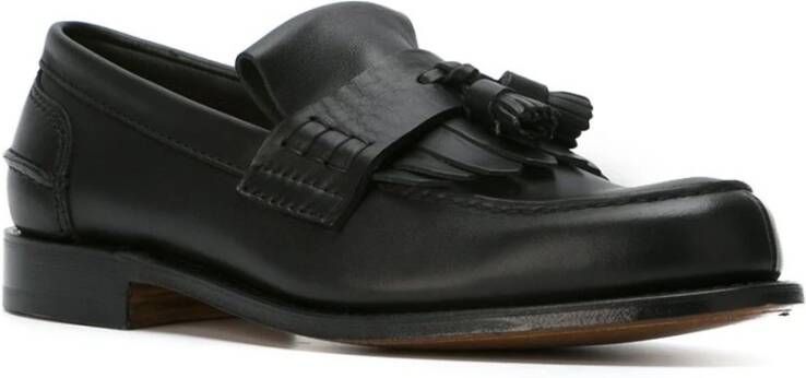 Church's Klassieke Leren Loafers in Zwart Black Heren