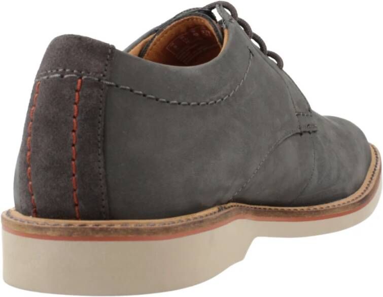 Clarks Laced Shoes Gray Heren