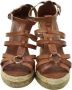 Coach Pre-owned Leather espadrilles Brown Dames - Thumbnail 3