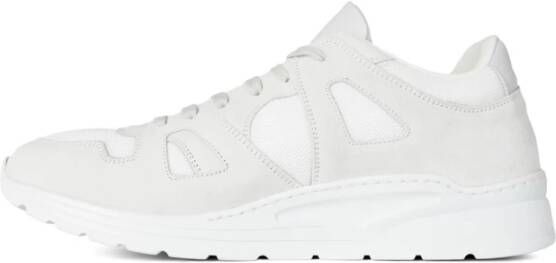 Common Projects Witte Cross Trainer Sneakers Logo White Heren