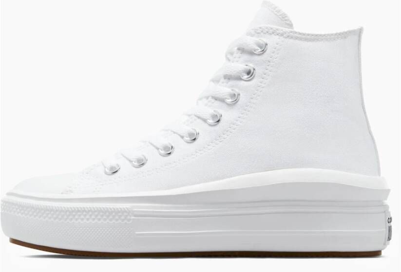 Converse Chuck Taylor Move Witte Platform Sneakers Wit Dames