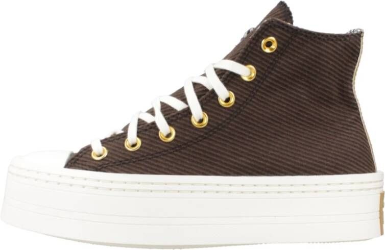 Converse Moderne Lift High-Top Sneakers Brown Dames