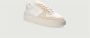 Copenhagen Studios Crèmekleurige ronde sneakers met reliëflogo Beige Dames - Thumbnail 2